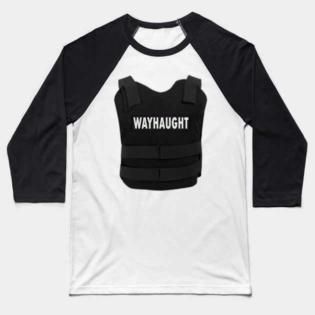 WayHaught bullet proof vest - Wynonna Earp Baseball T-Shirt by tziggles